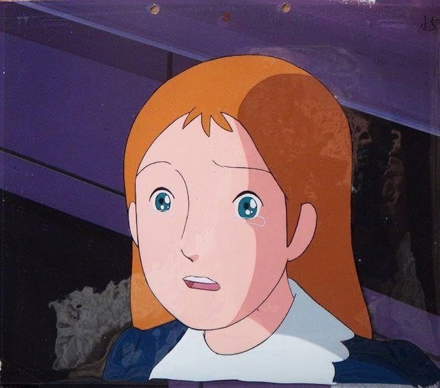 ペリーヌ物語 ペリーヌ セル画 Amazon.co.jp: 世界名作アニメ ペリーヌ物語セル画手描き背景